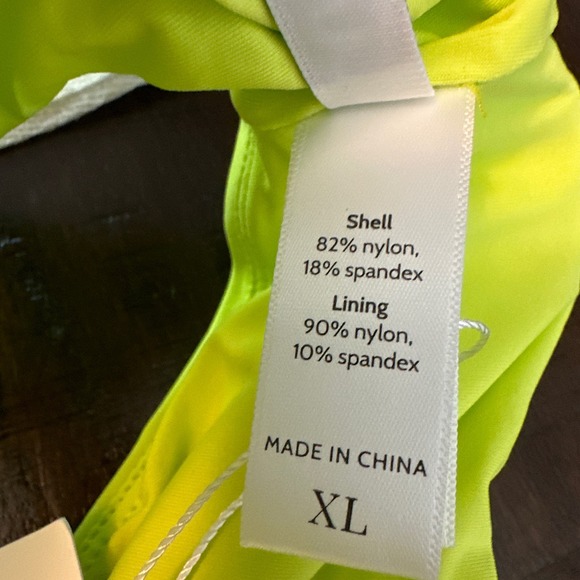 Andie Swim The Banded Cheeky Bottom in Neon Lemon Size Medium NWT - Picture 8 of 9